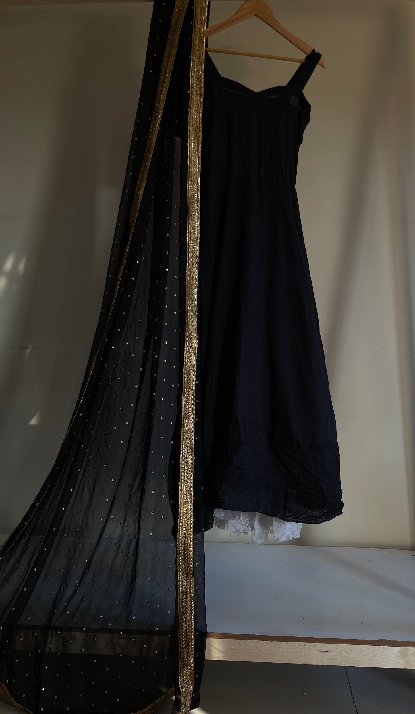 Beautiful Chiffon Black Frock